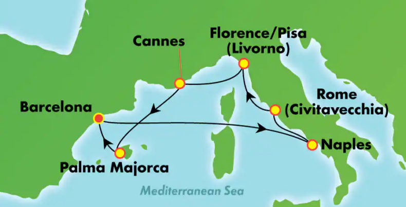 아드리아해 지도