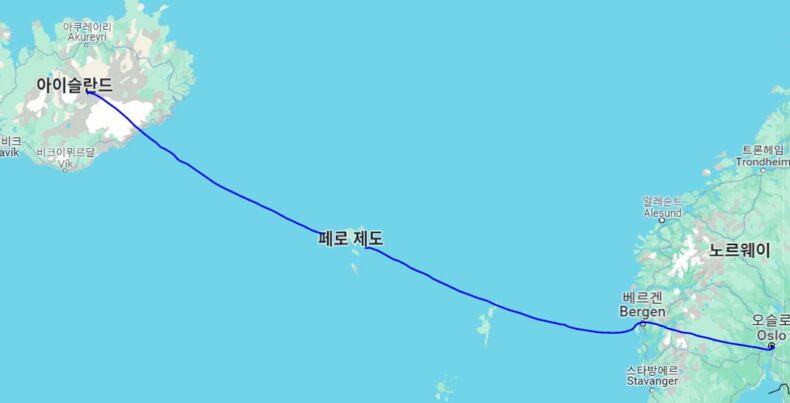 노르웨이 지도1